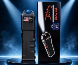 928 Type Heavy Duty Stun Gun with LED Flashlight