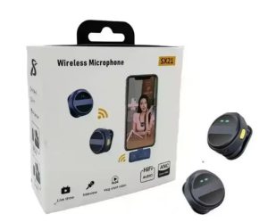 SX21 Wireless Dual Lavalier Microphone